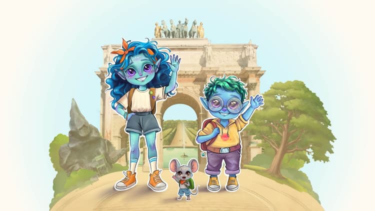 Magical world of Tuileries Garden #1