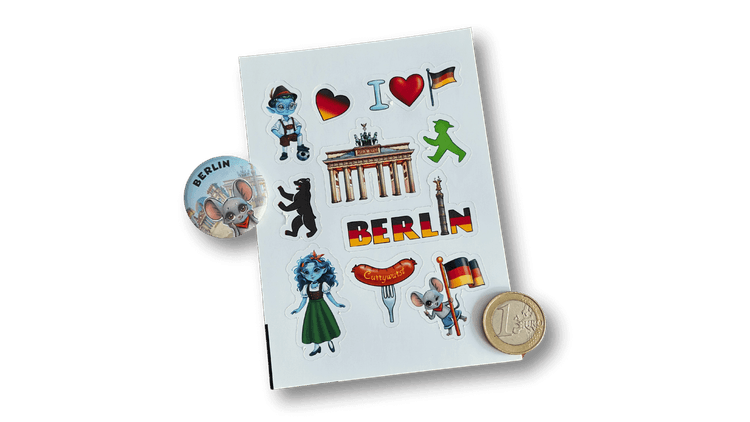 Berlin Politischer Bezirk Souvenir Set #1